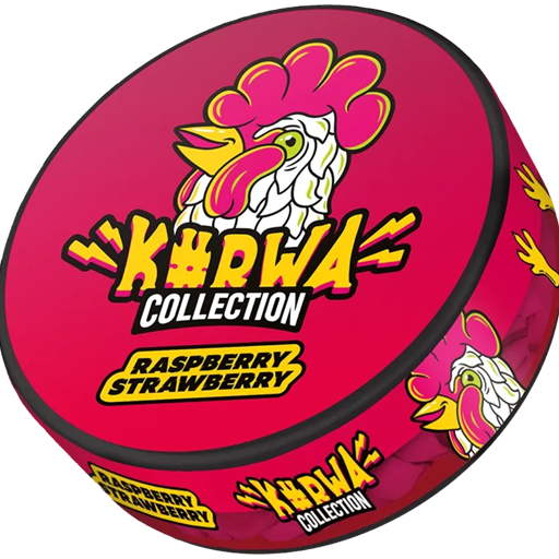 Kurwa Raspberry Strawberry - 25mg