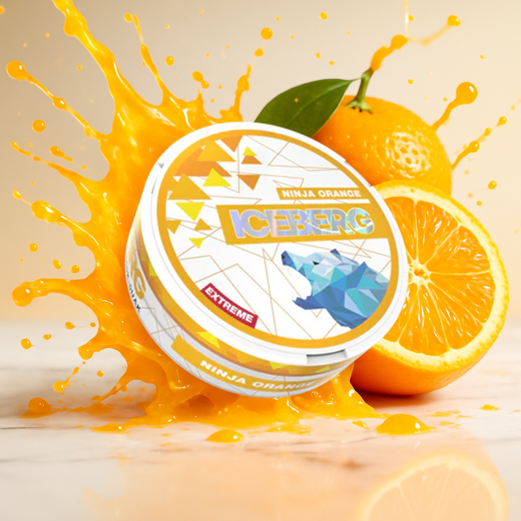 Iceberg Ninja Orange - 50mg