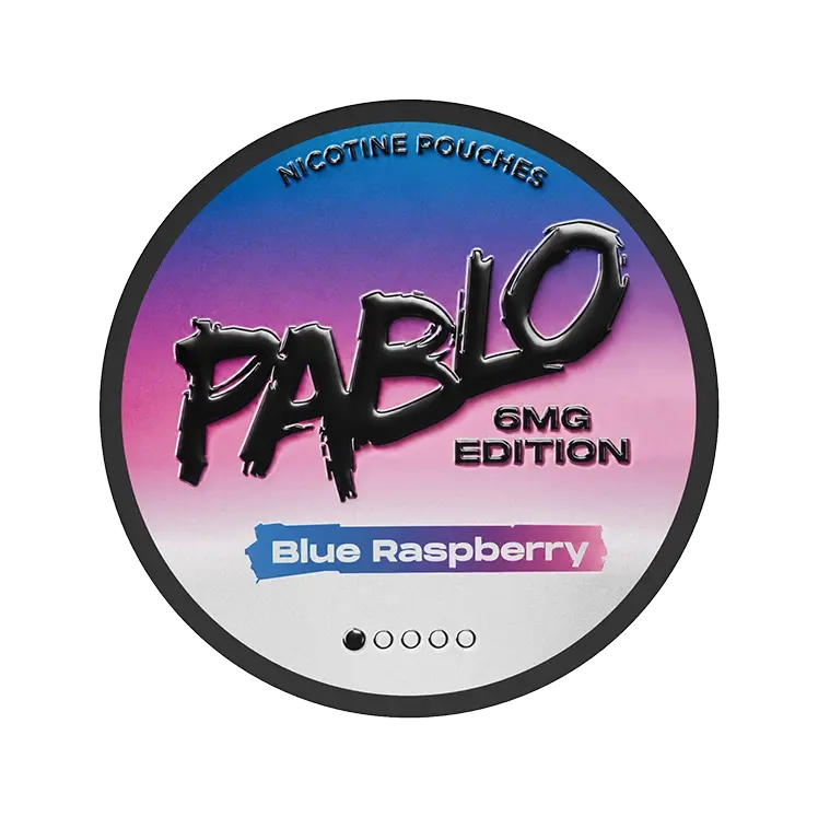 Pablo Blue Raspberry 6mg Edition