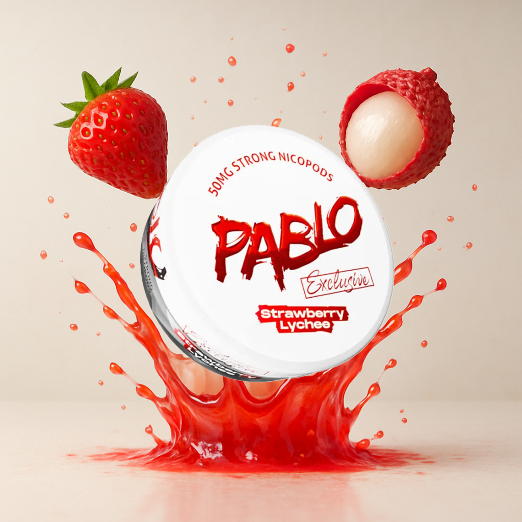 Pablo Strawberry Lychee - 50mg