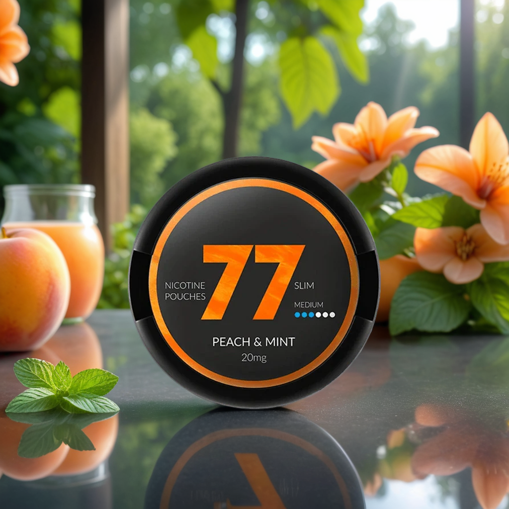Image of 77 Peach & Mint - 20mg