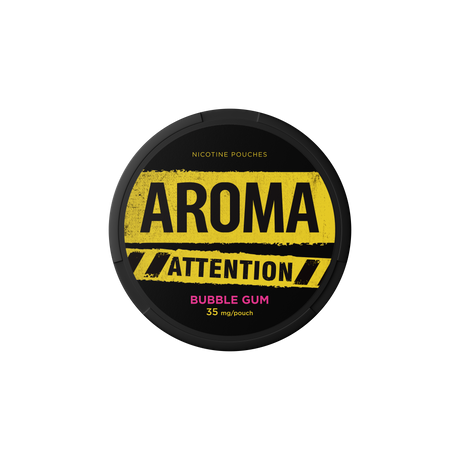 Aroma Attention Bubble Gum - Front