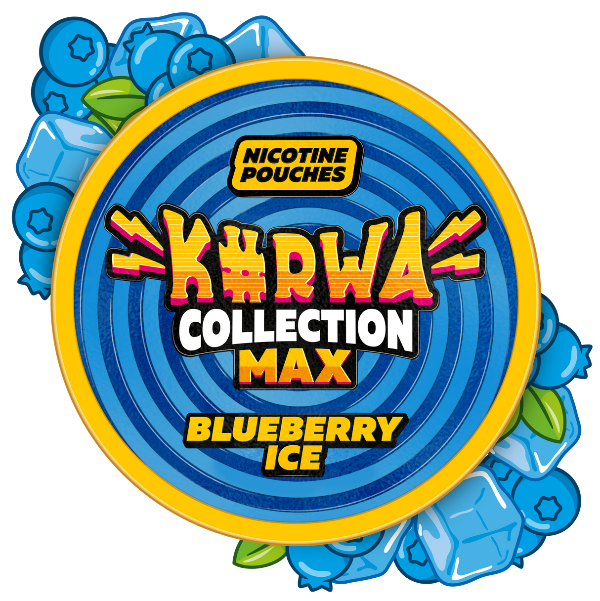Kurwa Max Blueberry Ice 43mg