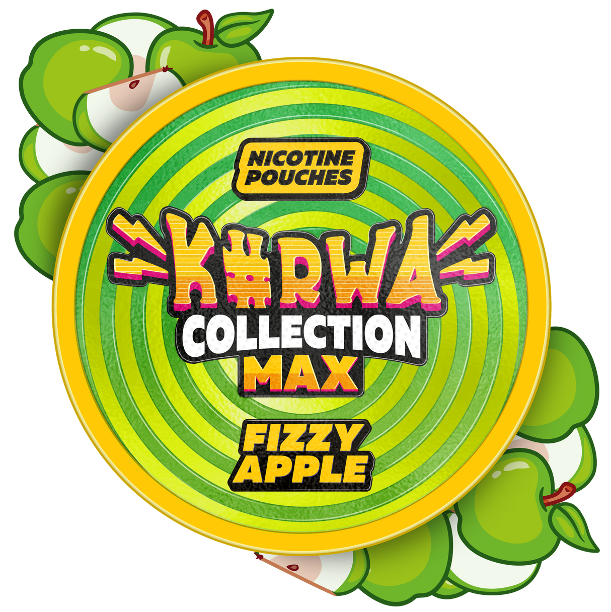 Kurwa Max Fizzy Apple 43mg