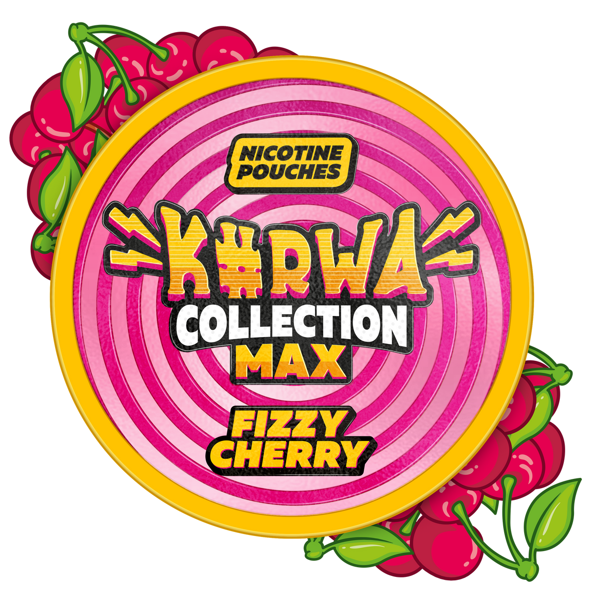Kurwa Max Fizzy Cherry 43mg
