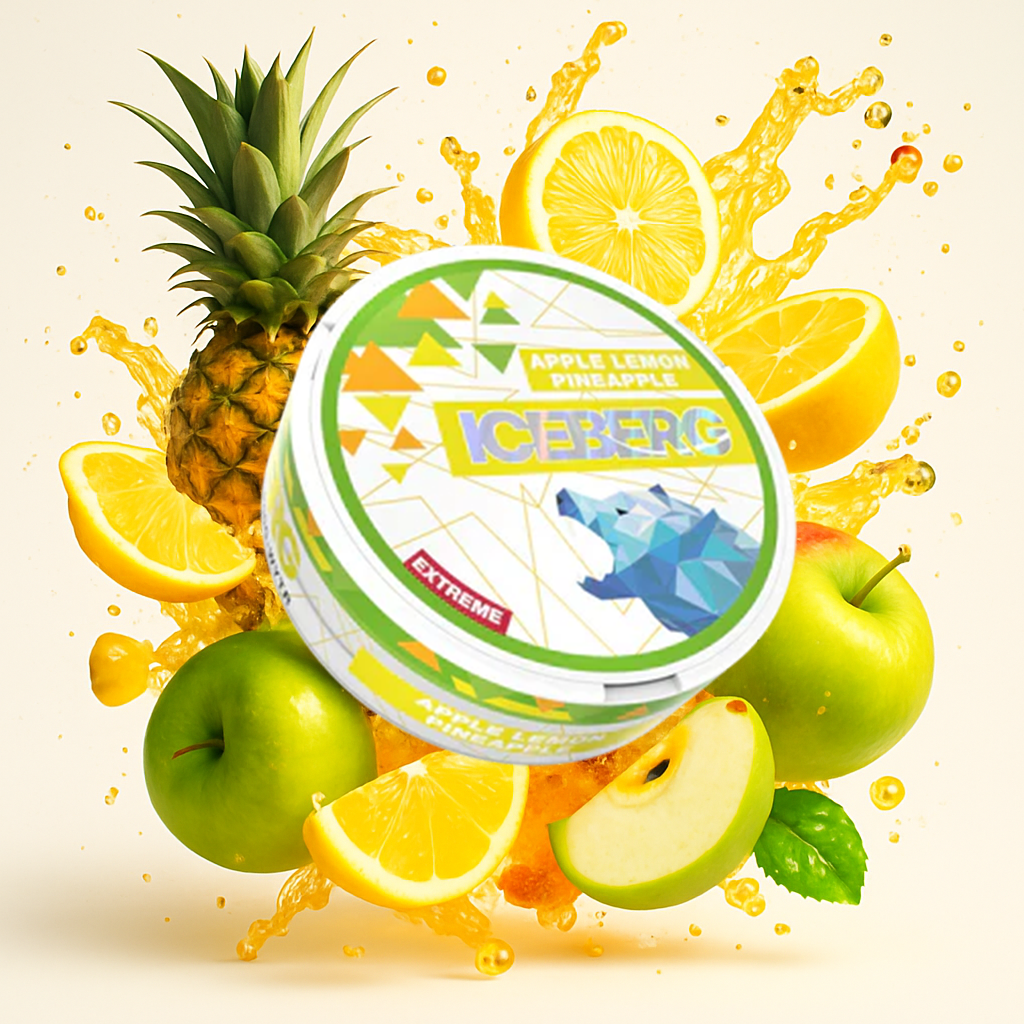 Image of Iceberg Apple Lemon Pineapple - 50mg