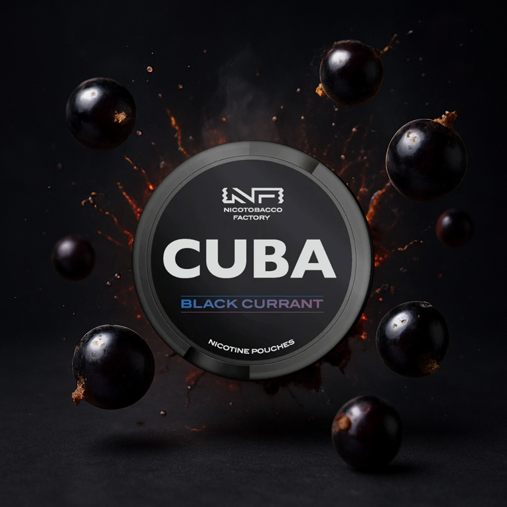 CUBA Black Blackcurrant - 43mg