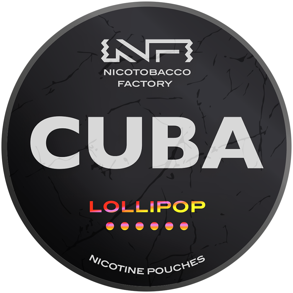 Cuba Black Lollipop - 43mg
