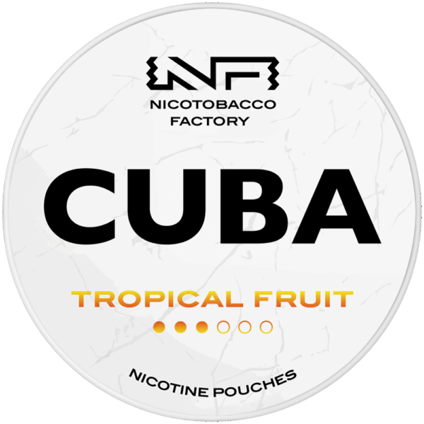 Cuba White Tropical Fruit - 10.4mg