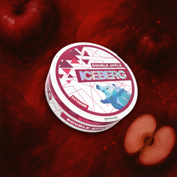 Image of Iceberg Nicotine Pouches 50mg - Double Apple