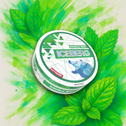 Image of Iceberg Nicotine Pouches 50mg - Double Mint