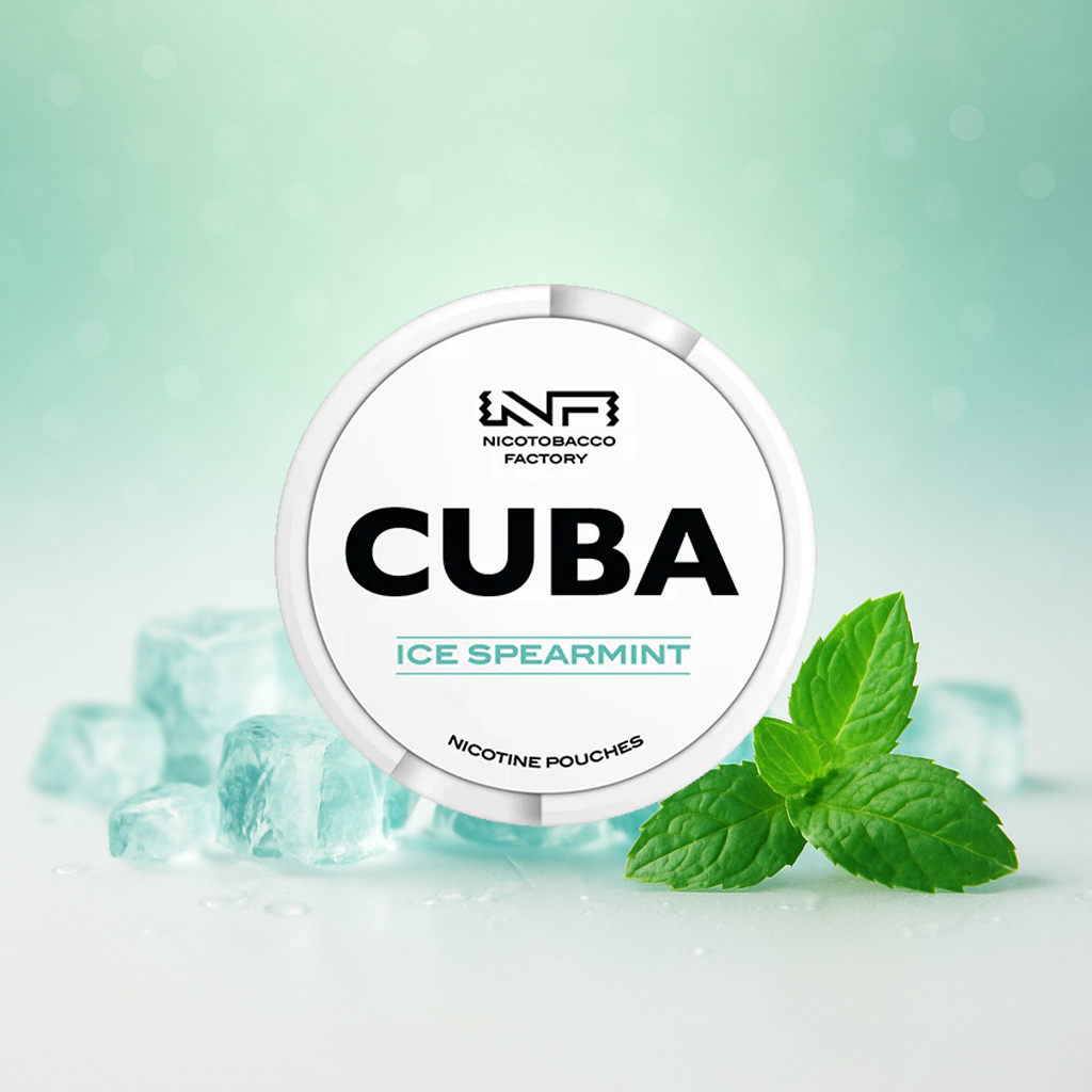 Image of CUBA White Ice Spearmint - 16mg