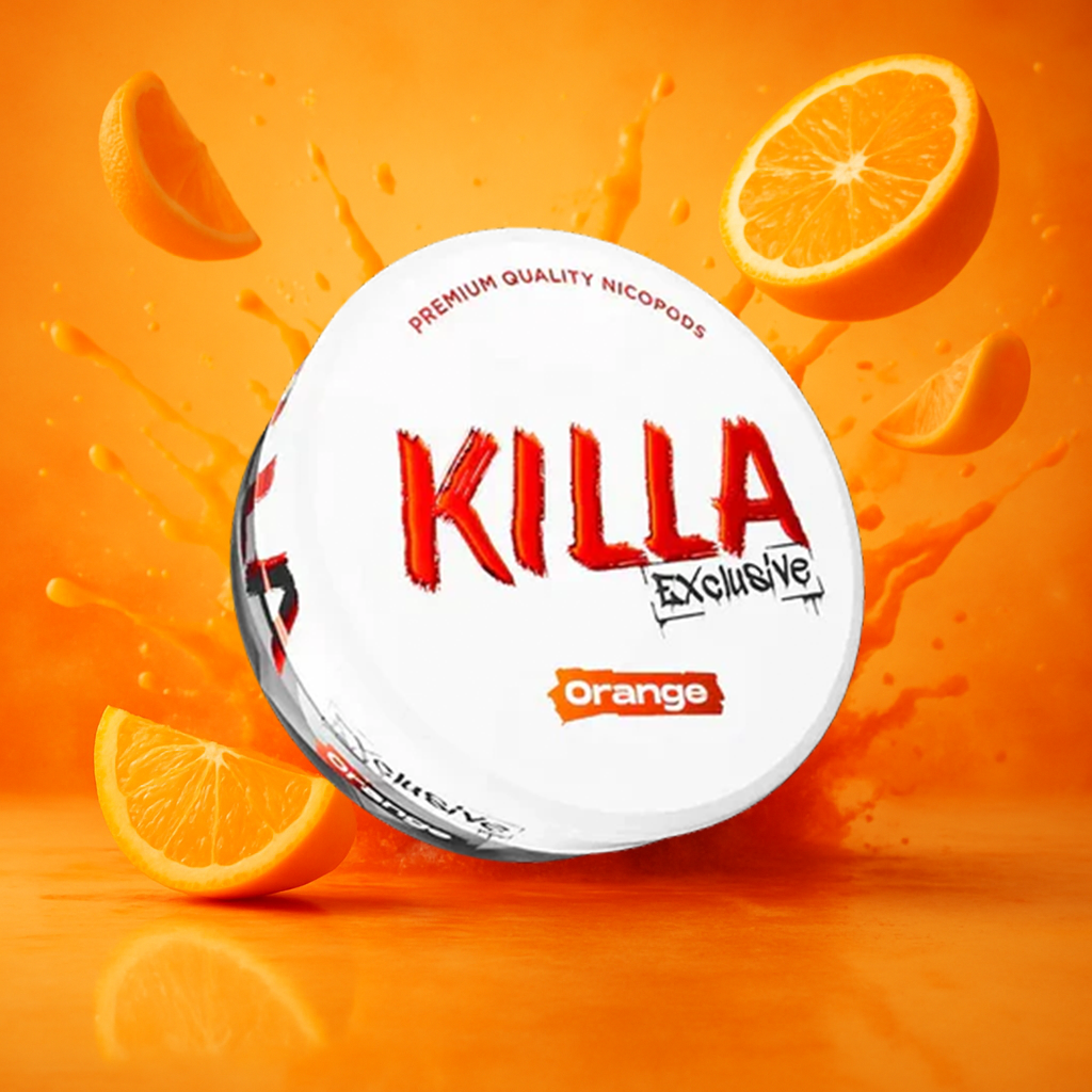 Killa Nicotine Pouches 13mg - Orange