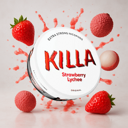 Image of Killa Nicotine Pouches 13mg - Strawberry Lychee