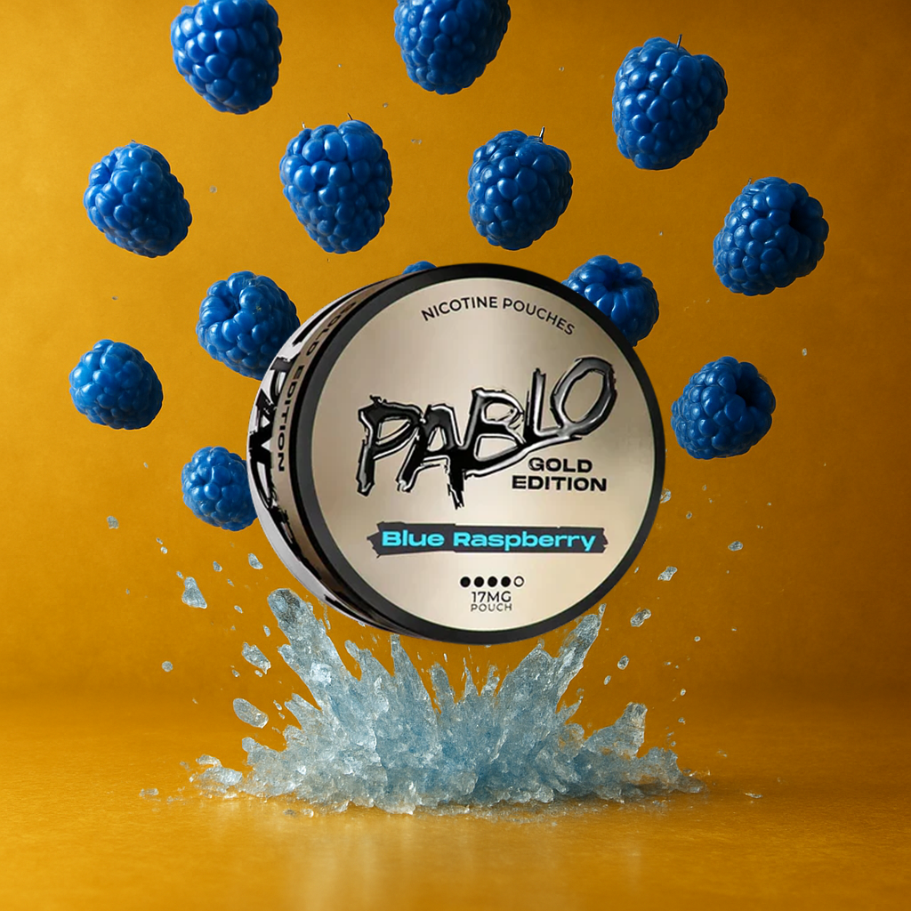 Pablo Blue Raspberry Nicotine Pouches 17mg | Fruit Snus by Pablo – The ...
