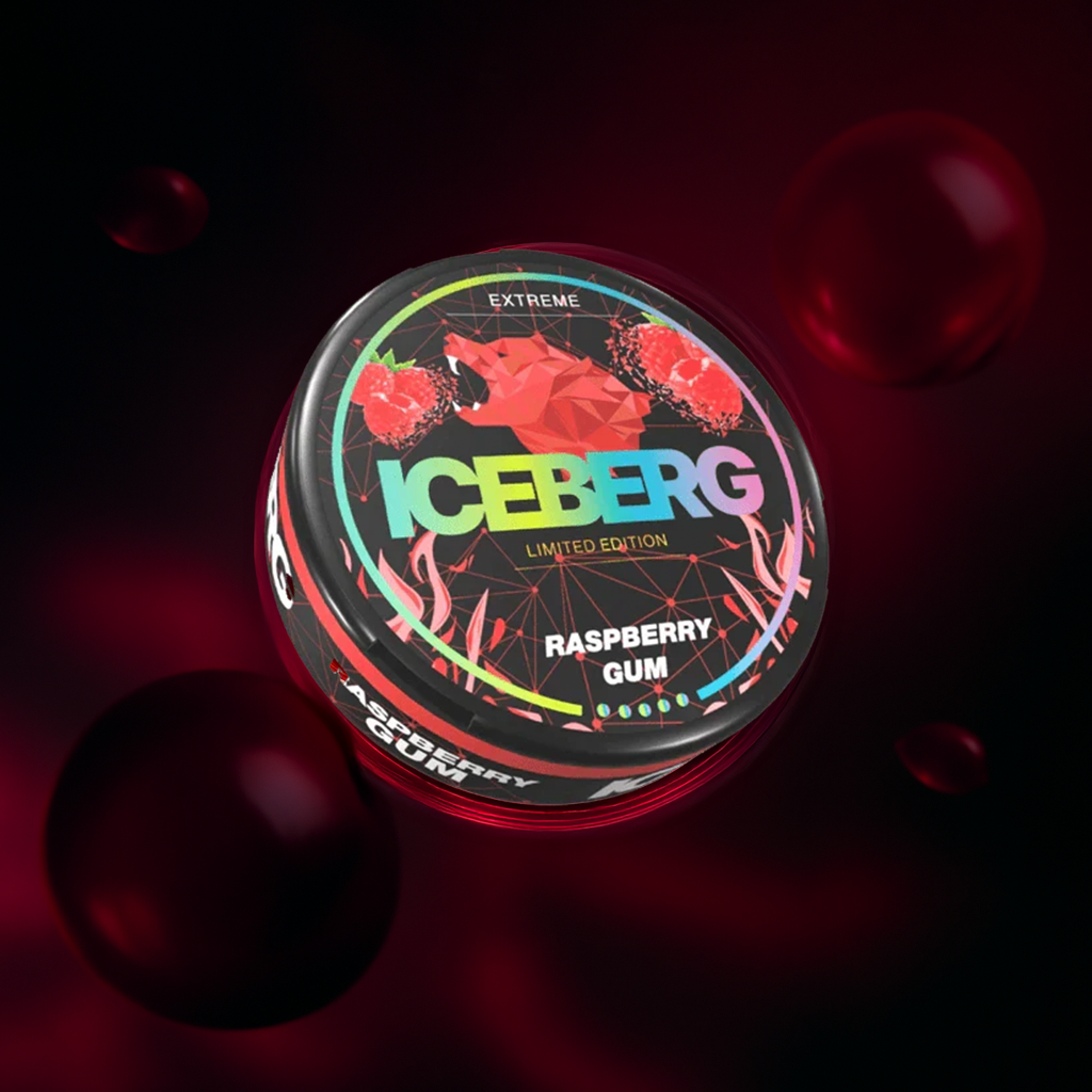 Iceberg Raspberry Gum - 50mg