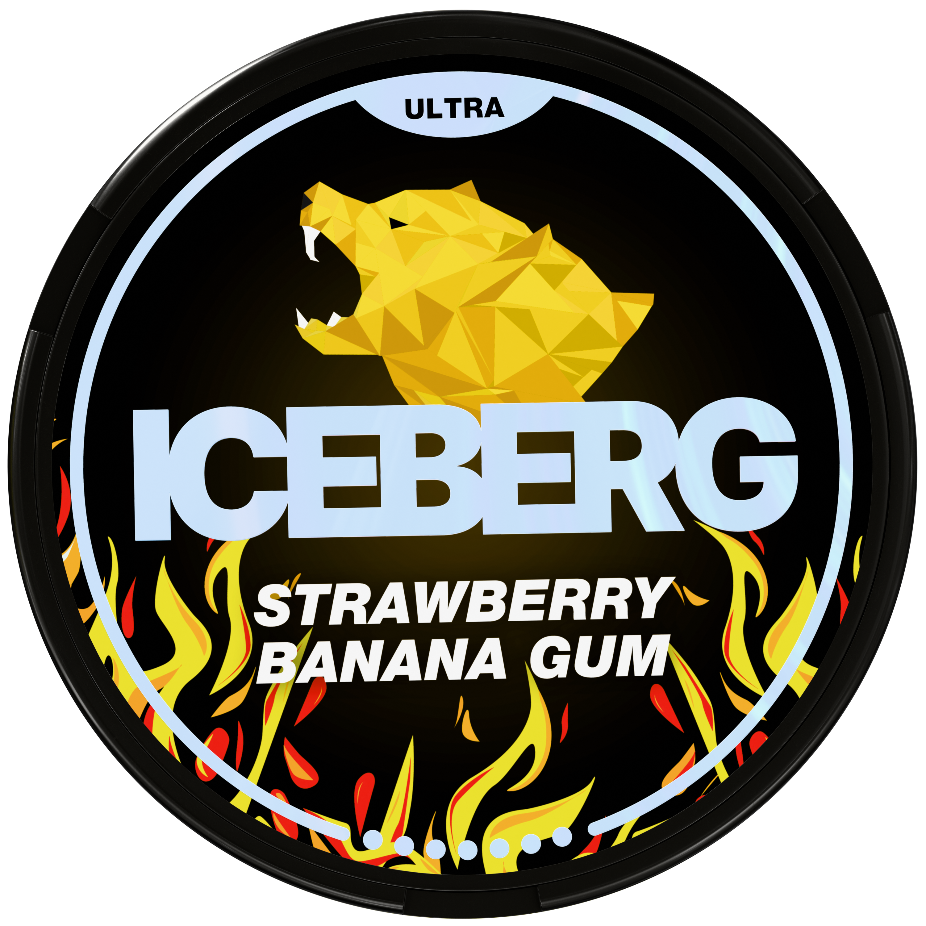 Image of Iceberg Strawberry Banana Gum 70mg