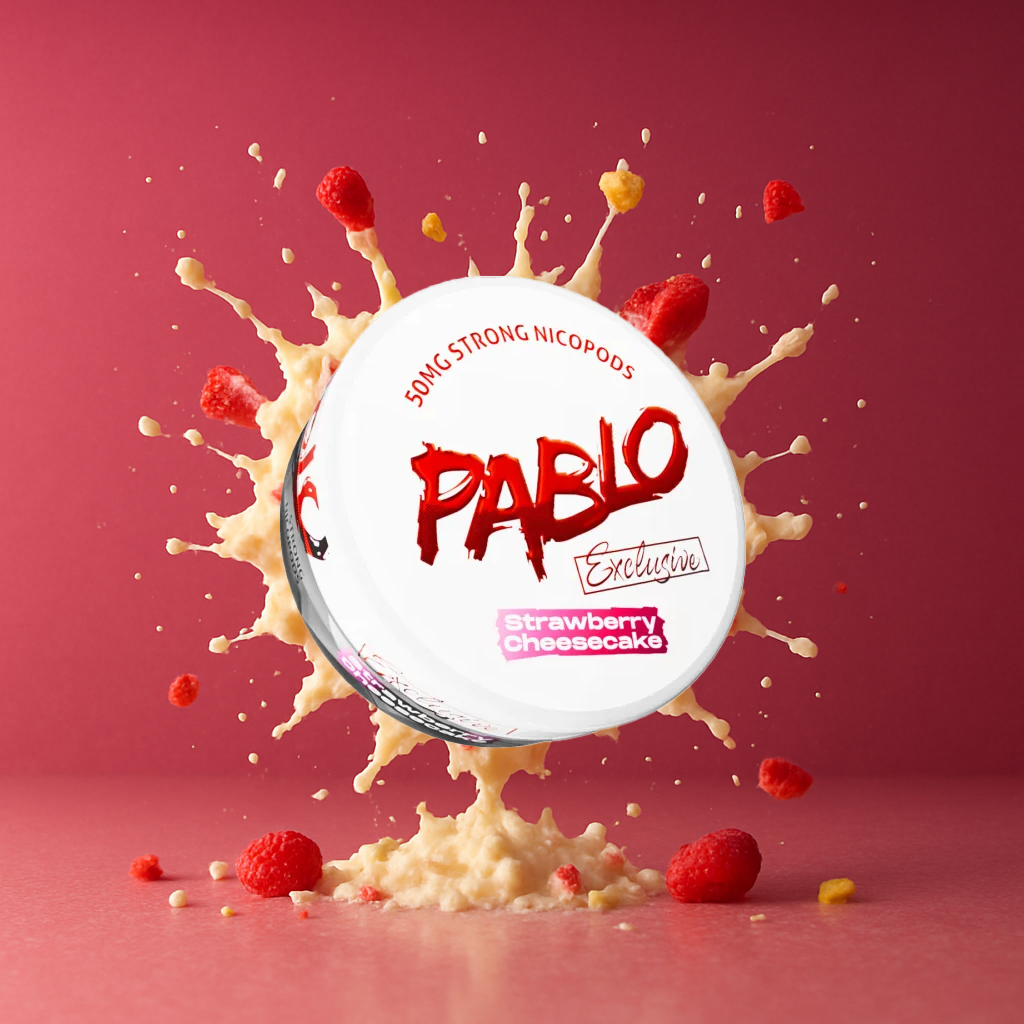 Pablo Snus 50mg - Strawberry Cheesecake