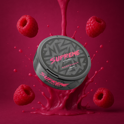 Buy Supreme Raspberry Nicotine Pouches | UK Free Delivery