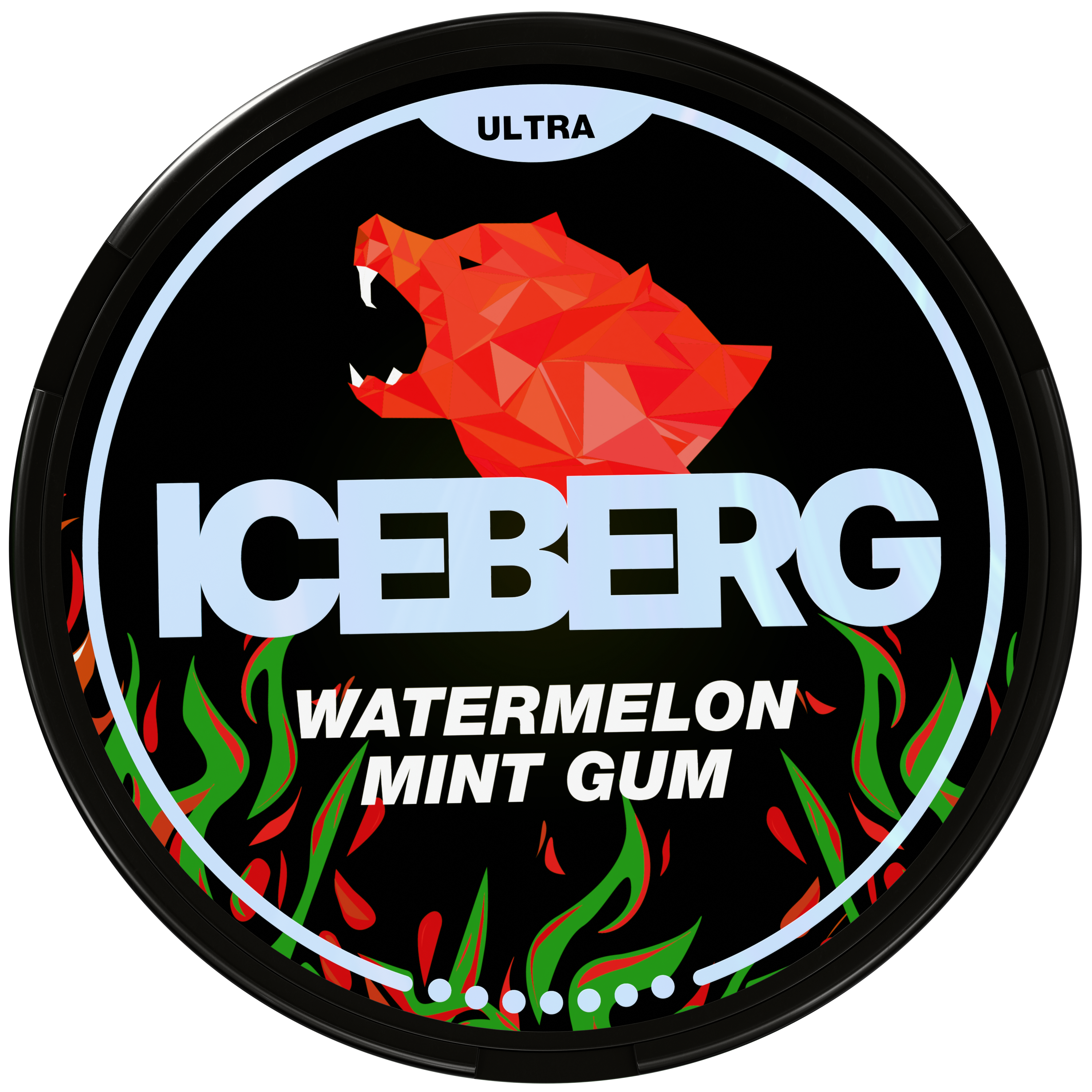 Image of Iceberg Watermelon Mint Gum 70mg